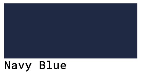 navy blue color swatch.